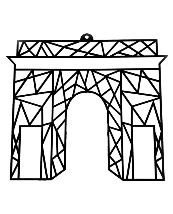 Arc de Triomphe en métal